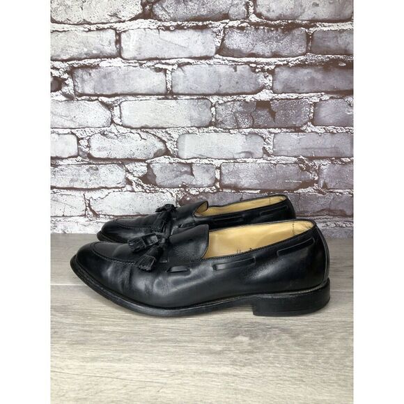 Allen Edmonds Grayson Black Leather Tassel Loafers Dress Shoes Men 11D US/44.5EU main image 4
